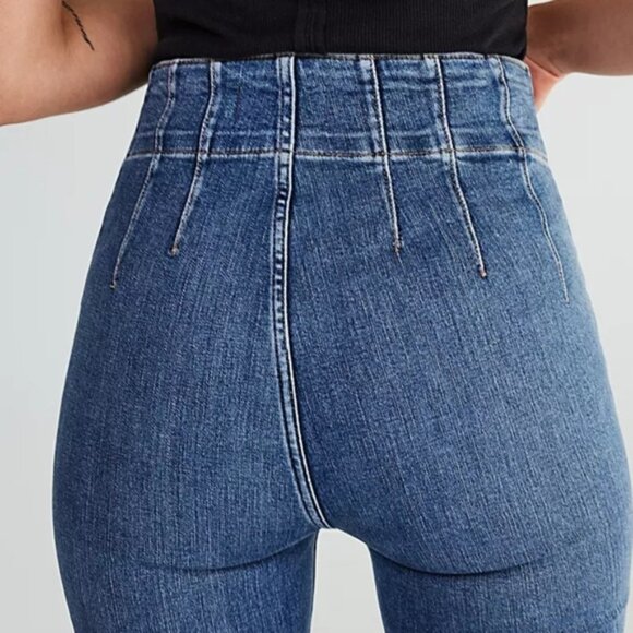 We The Free Light Blue Flare Jeans - Picture 4 of 13